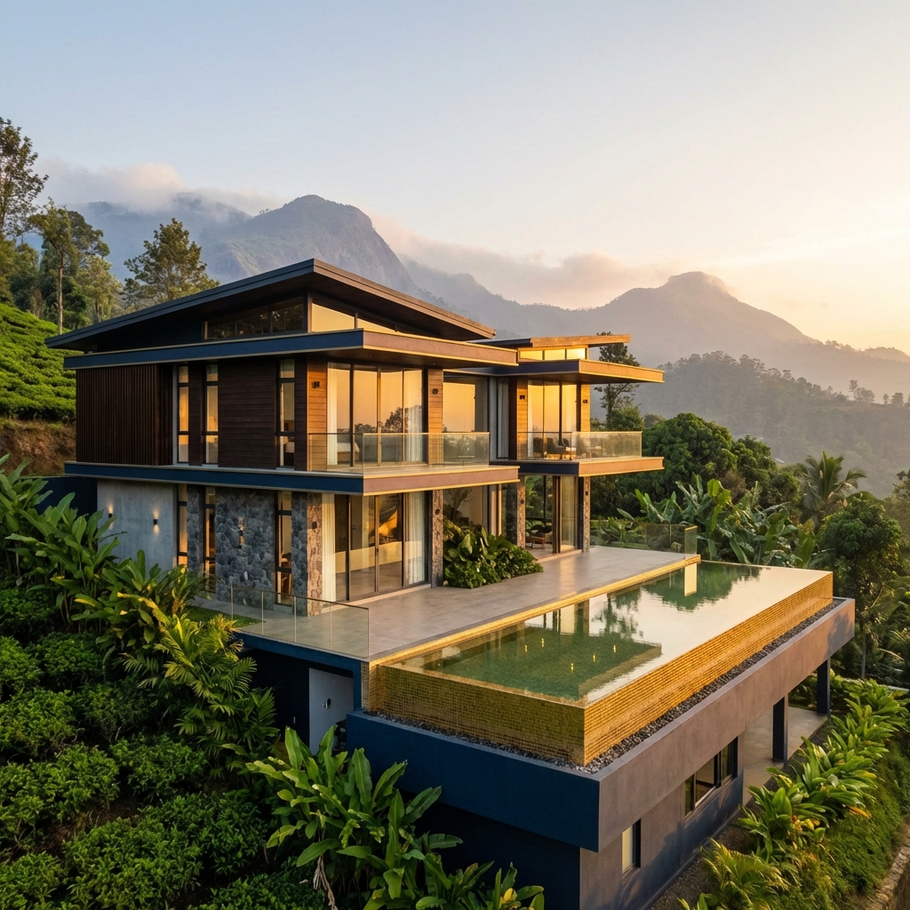 Luxury Modern House in Kandy